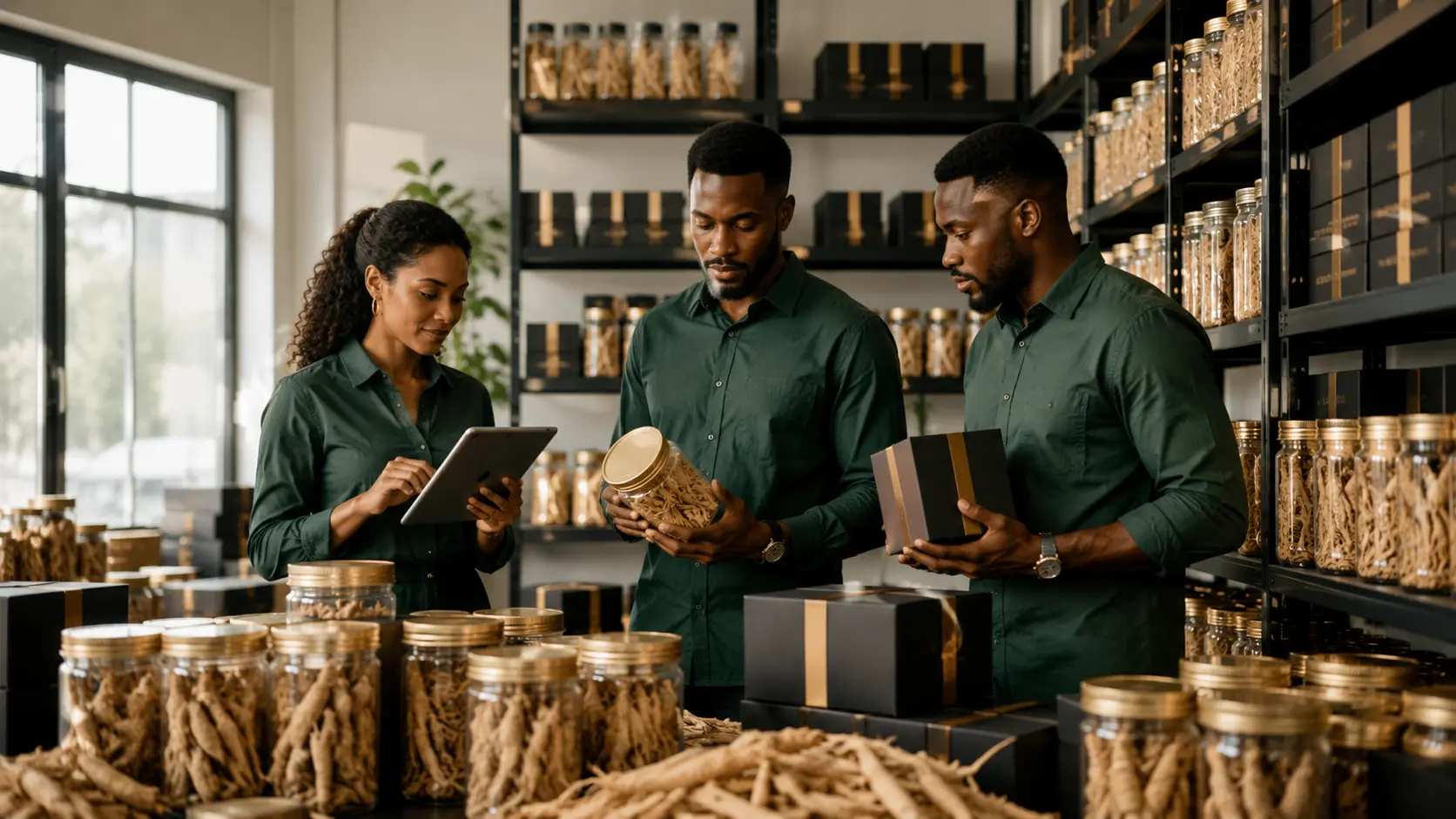 Le ginseng au cœur de la sélection Bamsa